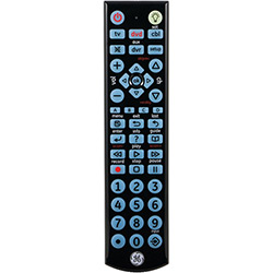 Controle Remoto Universal para TV, VCR, DVD, DVR, TV a Cabo/Satélite GE24116