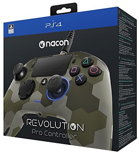 Controle Revolution Pro Nacon Ps4 - Camuflado Verde