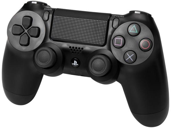 Controle Sem Fio Dualshock 4 Sony PS4 - Preto