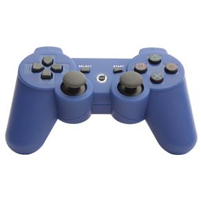 Controle Sem Fio Dualshock Dazz para PS3 - Azul