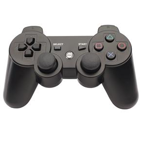 Controle Sem Fio Dualshock Dazz para PS3 - Preto
