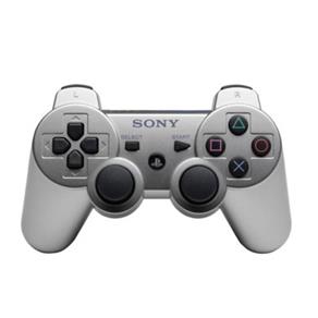 Controle Sem Fio Dualshock 3 - Prata - PS3