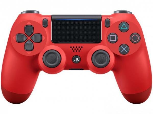 Controle Sem Fio Playstation 4 Dualshock Vermelho - Sony