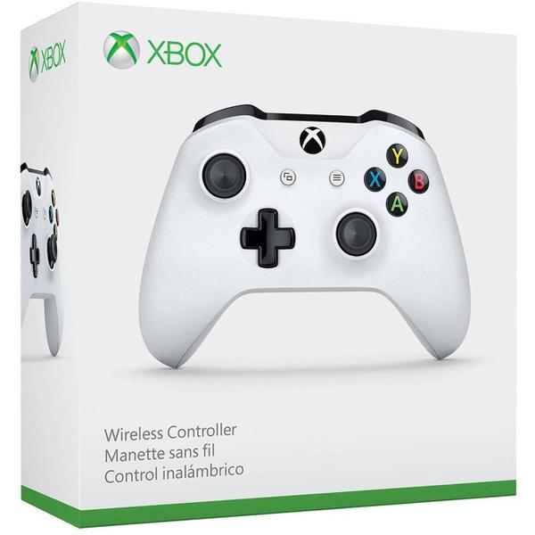 Controle Sem Fio Xbox One Branco Bluetooth Microsoft