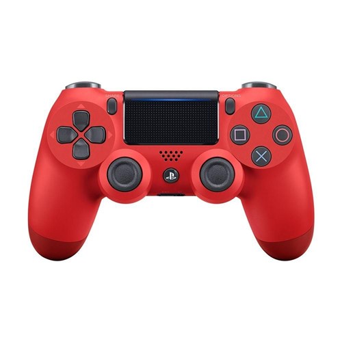 Controle Sony Dualshock 4 Magma Red Sem Fio (com Led Frontal) Ps4
