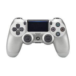 Controle Sony Dualshock 4 Silver Sem Fio (Com Led Frontal) - PS4