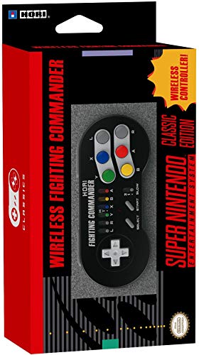 Controle Super Nintendo NES Classic Commander Hori Wireless Nintendo