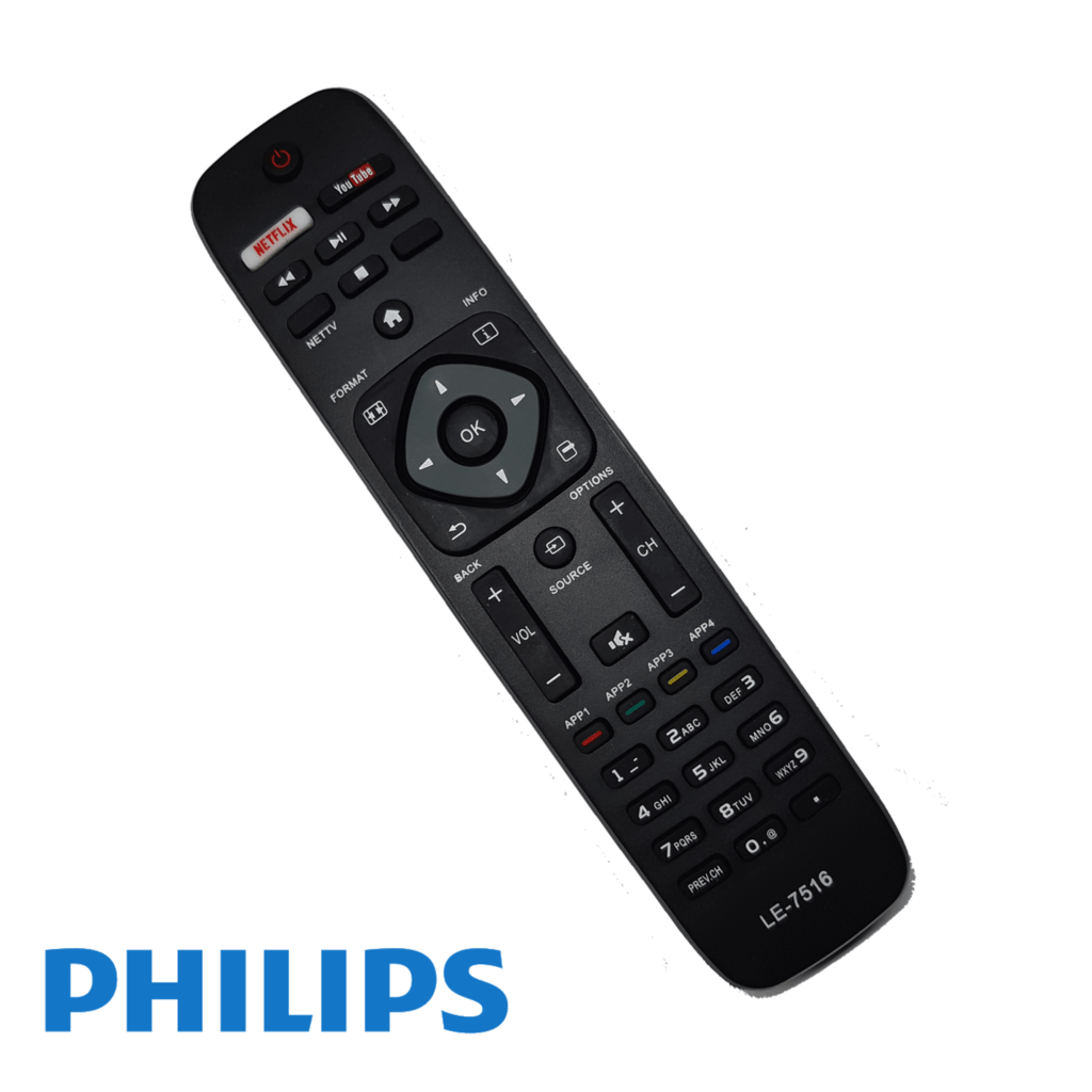 Controle Tv Led Smart Philips Le7516