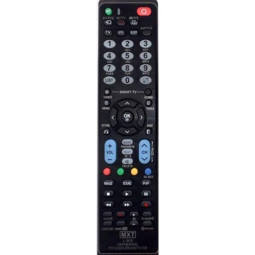Controle Universal Tv Lg L-905 LCD, Led, Hdtv, 3D, C0782,C0783,C0867,C01013,C01014,C01089,C C01286