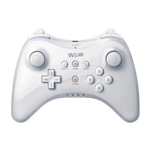 Controle Wii U Wireless - Pro Controller - Branco - Original