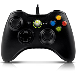 Tamanhos, Medidas e Dimensões do produto Controle Xbox 360 com Fio Black