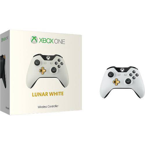 Controle Xbox One Branco Lunar