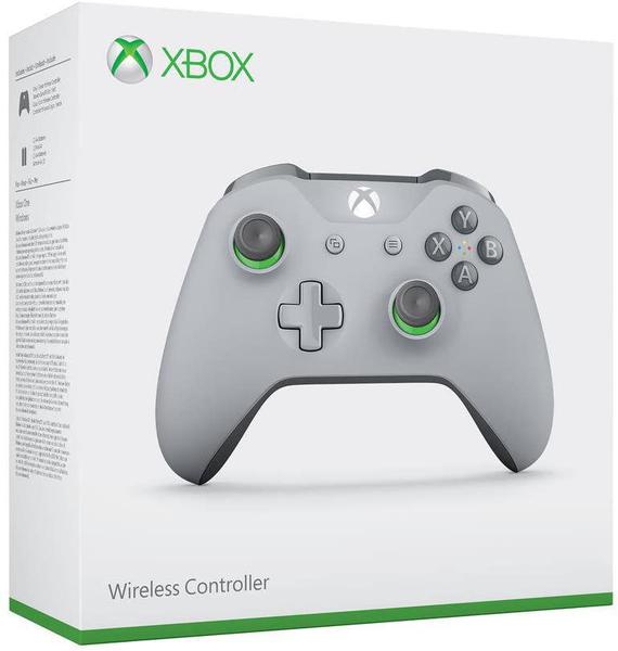 Controle Xbox One Cinza / Verde - Microsoft