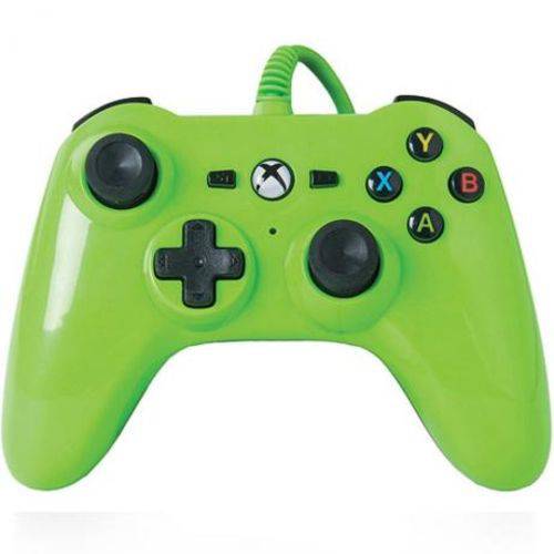 Controle Xbox One com Fio Power a 1400 Verde