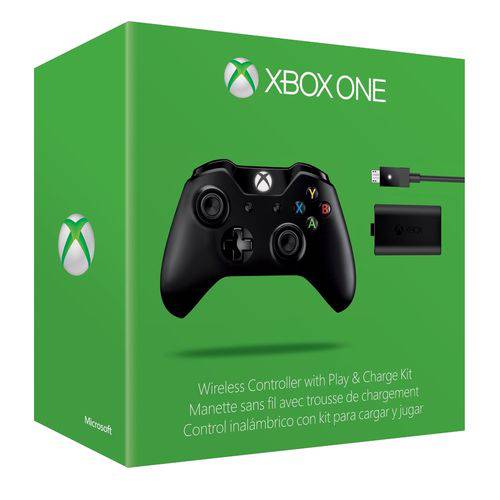 Tudo sobre 'Controle Xbox One com Kit Charge'