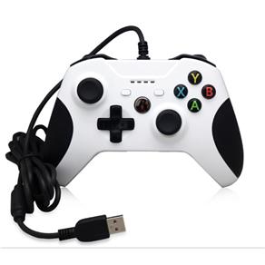 Controle Xbox One e PC com Fio USB Branco - Dobe - Controle Xbox One e PC com Fio USB Branco - Dobe
