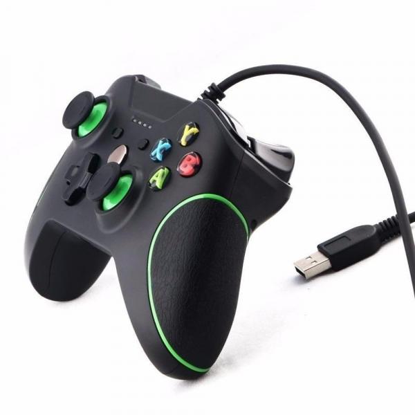 Controle Xbox One e Pc com Fio USB Preto - Dobe