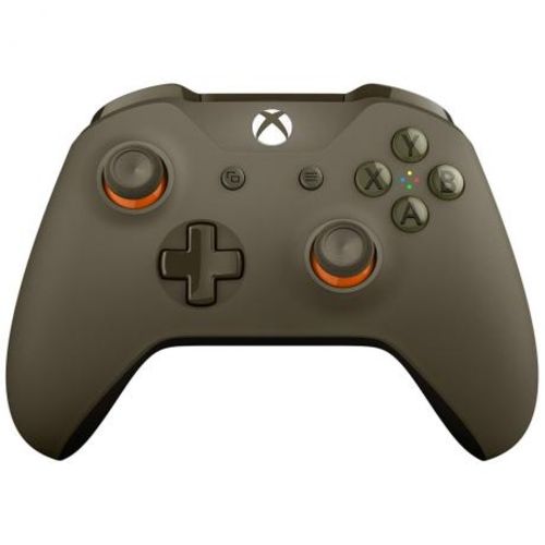 Controle Xbox One S Army Green Orange