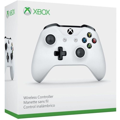 Tudo sobre 'Controle Xbox One S Branco C/ Bluetooth'