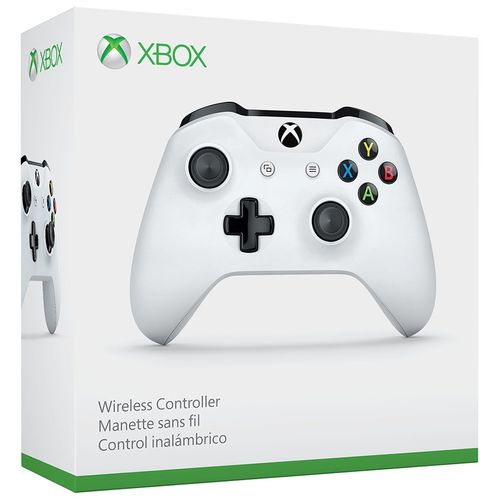 Controle Xbox One S Branco White Wireless P2 