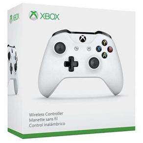 Controle Xbox One S Branco White Wireless P2