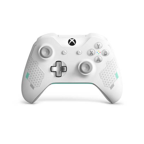 Controle Xbox One S Wireless Controller Edição Especial Sport White Branco - Microsoft