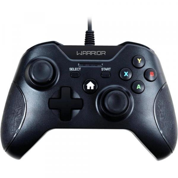 Controle XBOX ONE Warrior Multilaser Preto - JS078