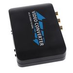 Conversor Adaptador HDMI X Composto e Super Video AV S-Video