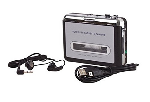 Conversor de Fita Cassette Usb Tocador e Conversor K7 Mp3 Walkman