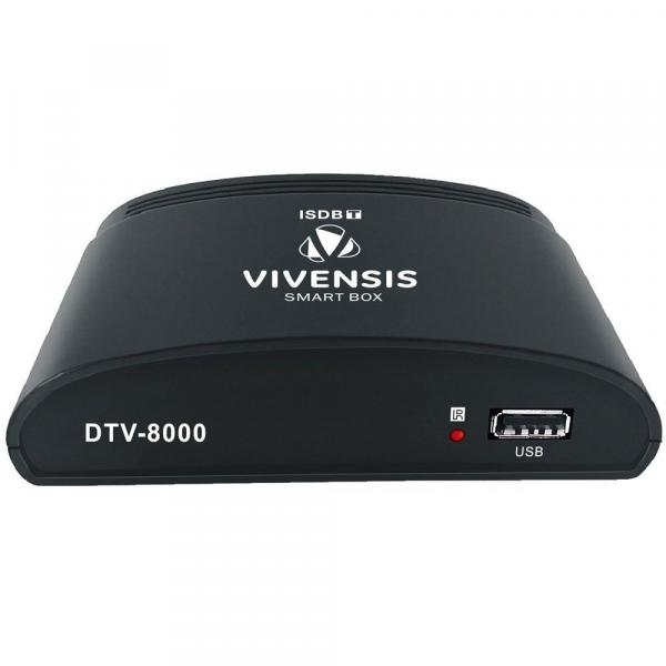 Conversor de TV Digital DTV Vivensis - 8000