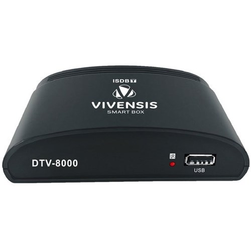 Conversor de TV Digital DTV Vivensis - 8000
