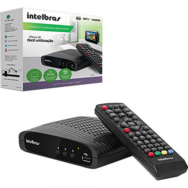 Conversor Digital de Tv com Gravador Cd 636 - Intelbras - Intelbrás