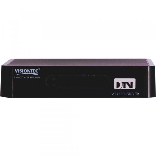 Conversor Digital Terrestre VT7500 Preto Visiontec - VISIONTEC