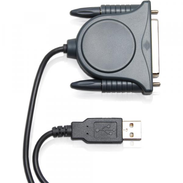 Conversor e Adaptador de 1,2m USB 2.0 para Paralelo DB25 9018 - Comtac