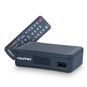 Conversor e Gravador Digital Full HD Aquário DTV-4000 com Entrada HDMI e USB