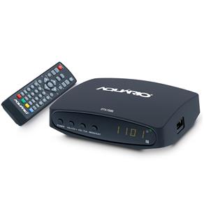 Conversor e Gravador Digital FULL HD DTV7000 Preto - Aquário