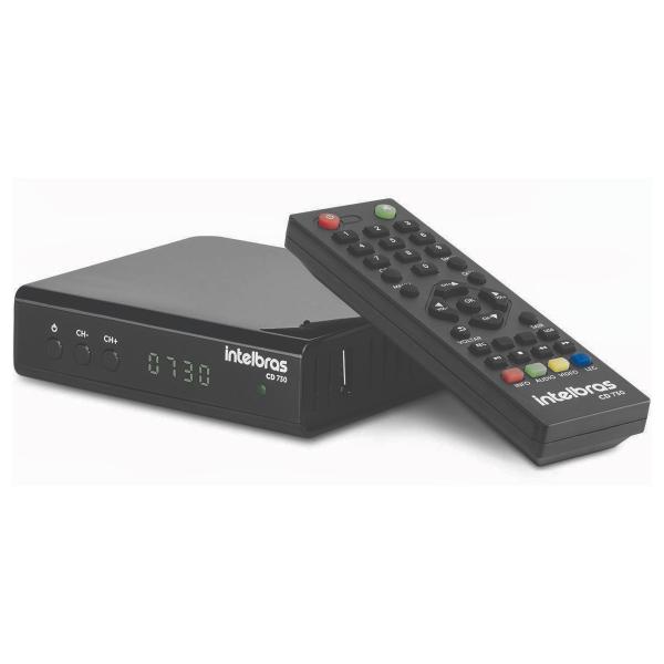 Conversor e Gravador Digital Preto HDTV Intelbras CD730