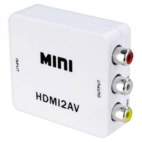 Conversor HDMI para AV 1080p Real - OEM