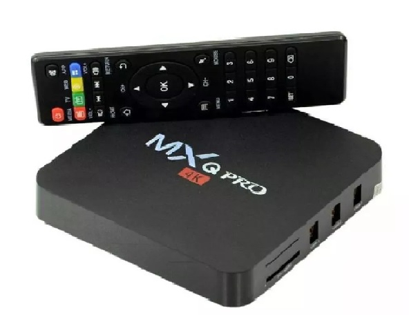 Conversor Smart Tv MXQ Pro 4k Android 8.1 3gb + 16g Youtube e Netflix - Otto Box Universal - Mundomix