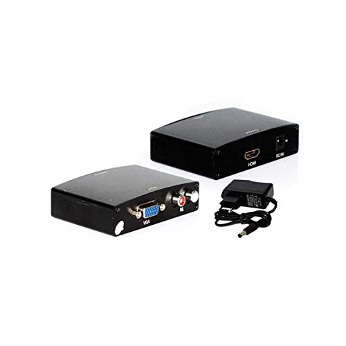 Conversor VGA para HDMI com Áudio
