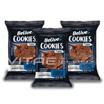 Cookie Chocolate Zero Açúcar Sem Glúten Sem Lactose 03x34g - Belive