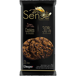 Cookie Sense de Chocolate com Gotas de Chocolate GranPure - 30g