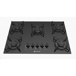 Cooktop 5 Bocas Agile Preto Atlas Bivolt