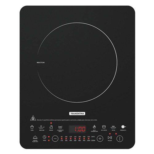 Cooktop Mono Slim EI 30 Vitrocerâmico 220V 1 Quei