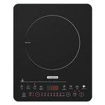 Cooktop Tramontina Mono Slim Ei 30 1boca Vitroceramico Preto Indução Eletrico 220v