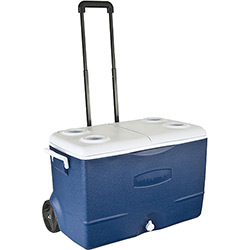 Cooler 60 QT com Rodas Azul -Rubbermaid