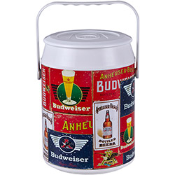 Cooler 8 Latas Budweiser Vintage Anabell Coolers