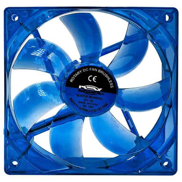 Cooler Fan 120mm com Led Azul Dex - Dx-12l