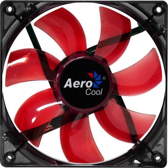 Cooler Fan 12cm Red Led En51363 Lightning Vermelho Aerocool
