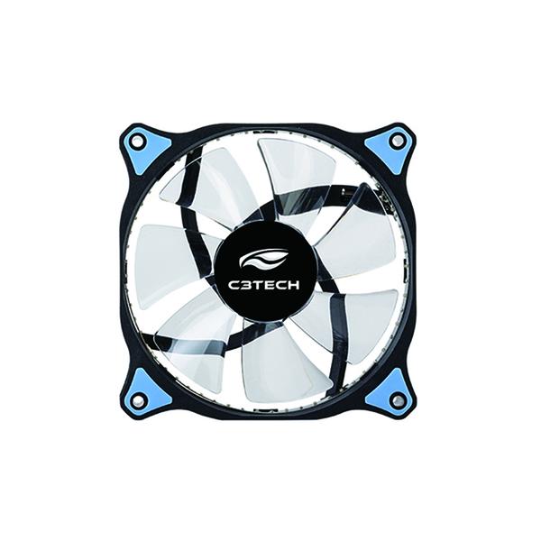 Cooler Fan F7-L130BL Storm 12cm 30 Leds Azul - C3 Tech - C3 Tech